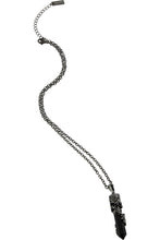 Load image into Gallery viewer, Black Rose Necklace