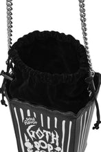 Load image into Gallery viewer, Goth Popcorn Handbag