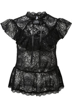 Load image into Gallery viewer, Cassandra Lace Top [PLUS]
