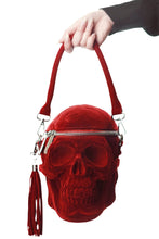 Load image into Gallery viewer, Grave Digger Skull Handbag [BLOOD]
