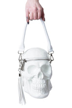 Load image into Gallery viewer, Grave Digger Skull Handbag [BONE]
