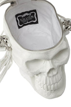 Load image into Gallery viewer, Grave Digger Skull Handbag [BONE]
