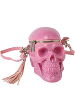 Load image into Gallery viewer, Grave Digger Skull Handbag [BUBBLEGUM]
