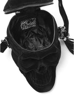 Load image into Gallery viewer, Grave Digger Skull Handbag [VELVET]
