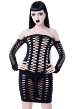 Load image into Gallery viewer, Lizzy Fishnet Dress
