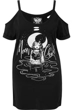 Load image into Gallery viewer, Moon Child Distress Top [PLUS]
